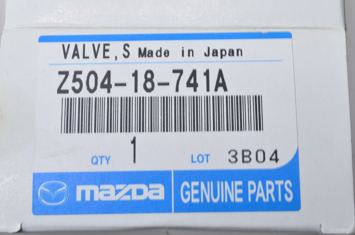 New OEM Mazda Solenoid Valve NOS