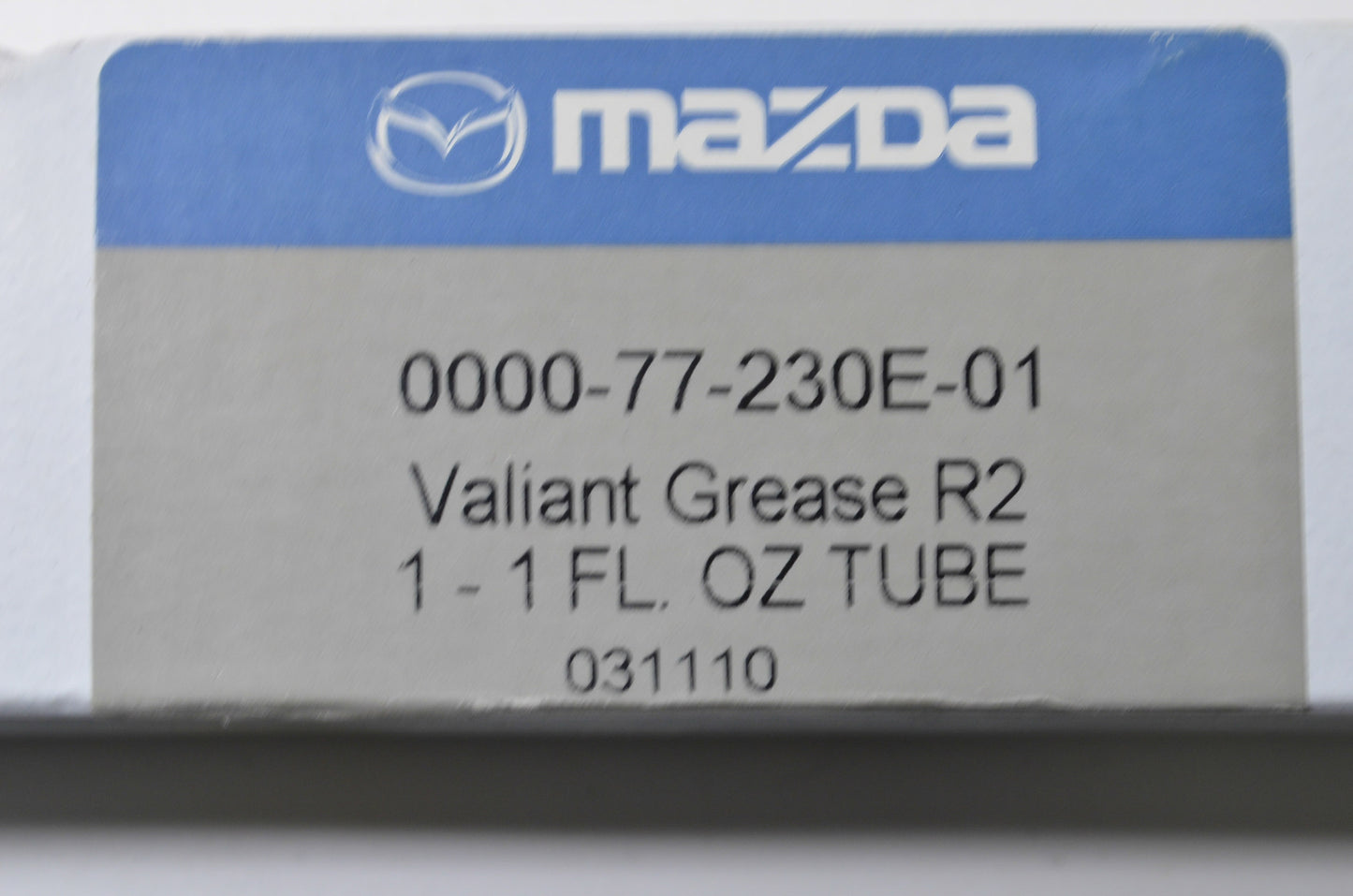 New OEM Mazda Valiant R2 Grease 1 Oz Tube NOS