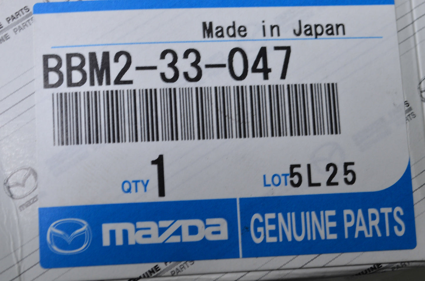 New OEM Mazda Wheel Bearing NOS