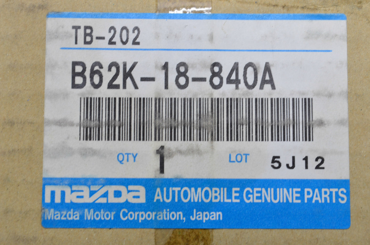 OEM Mazda B62K-18-840A Water Temperature Sensor NOS