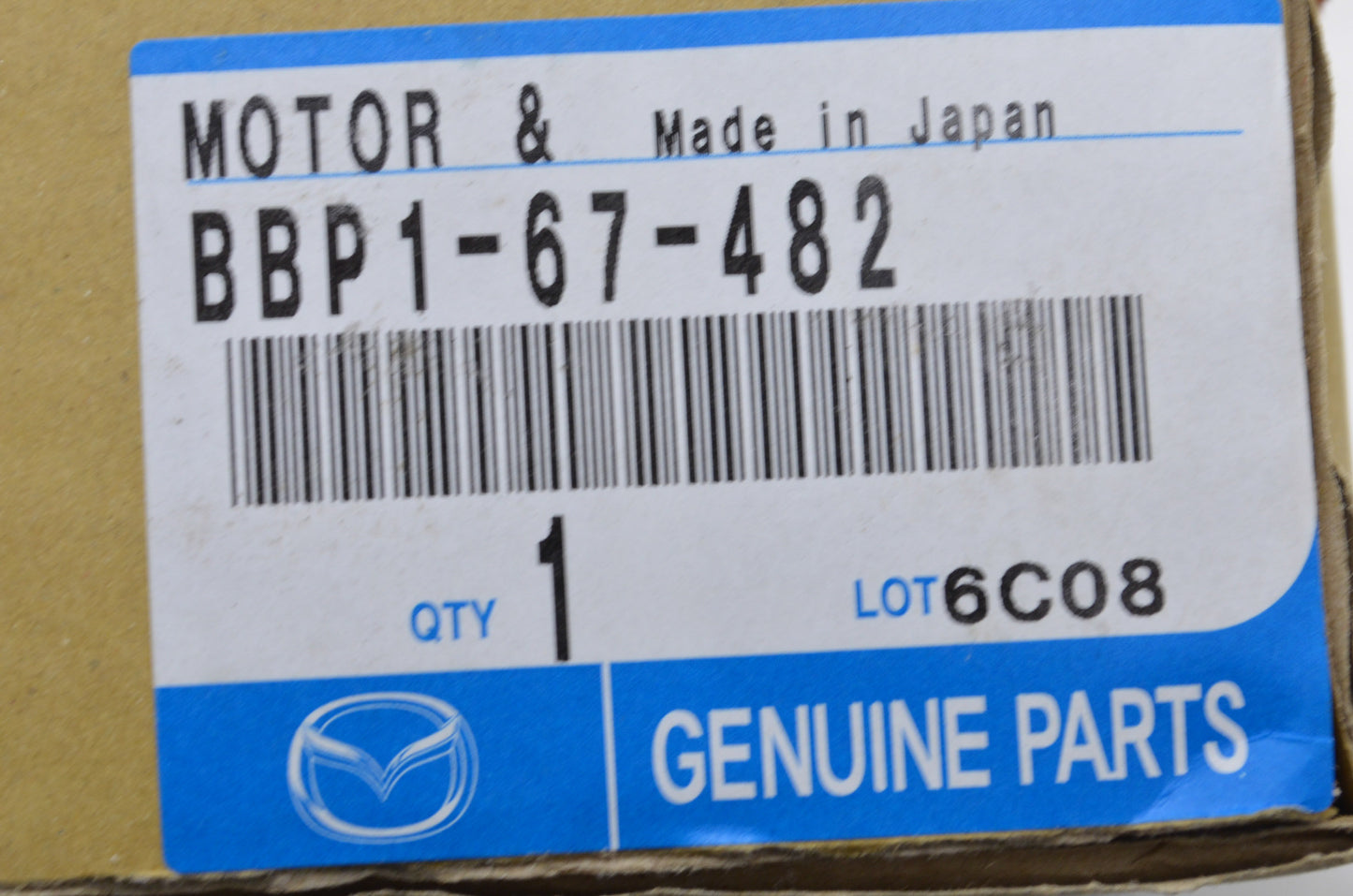 New OEM Mazda Windshield Washer Pump NOS