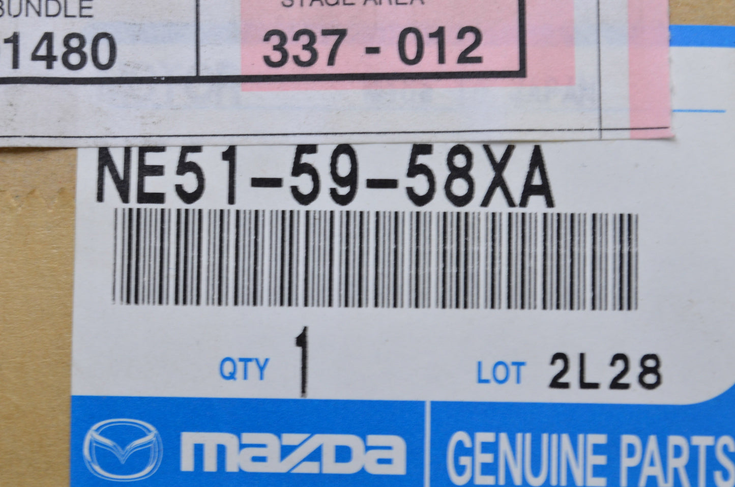 OEM Mazda NE51-59-58XA Front Driver Side Window Motor NOS