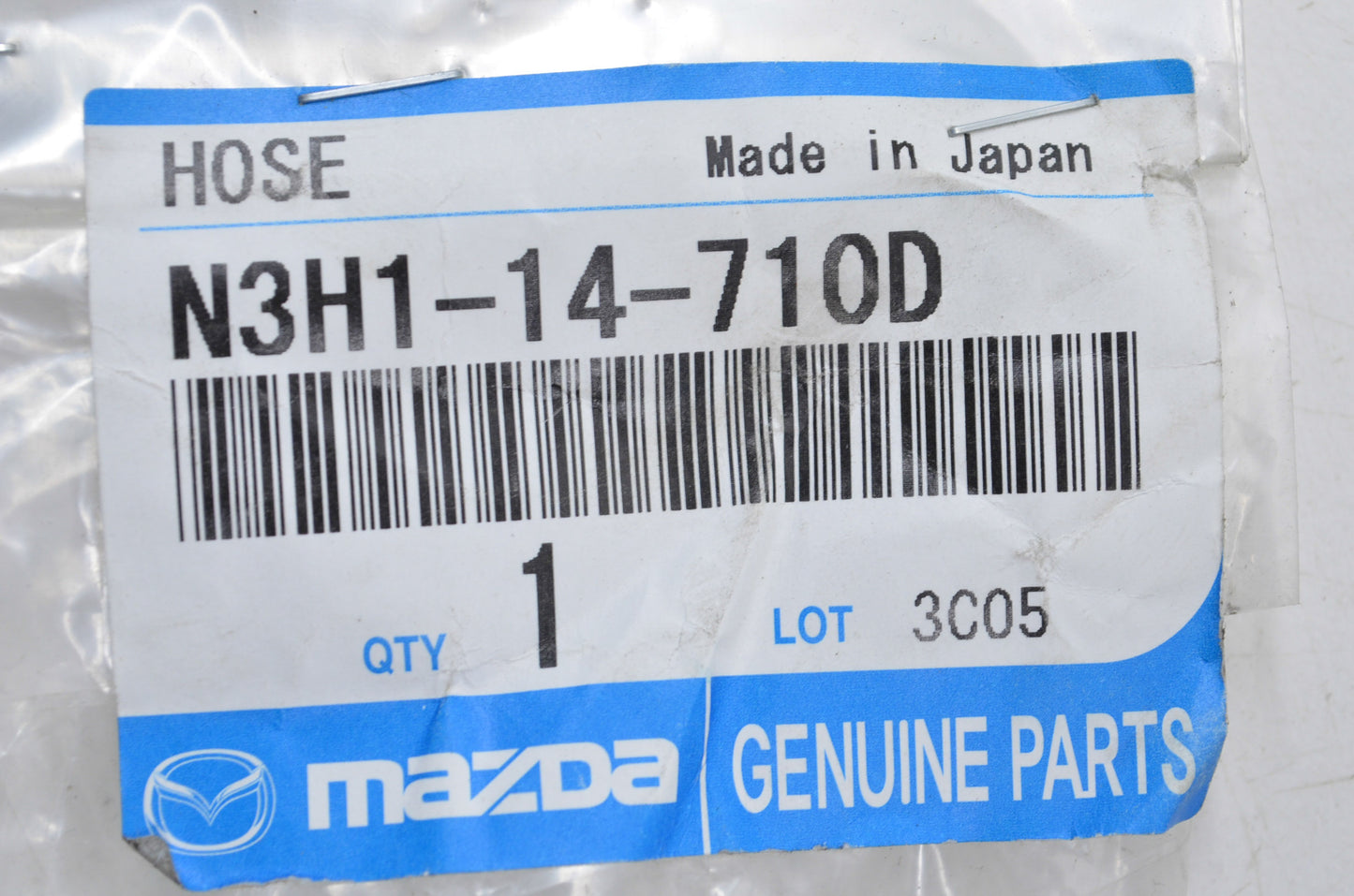 OEM Mazda N3H1-14-710D Oil Cooler Hose NOS