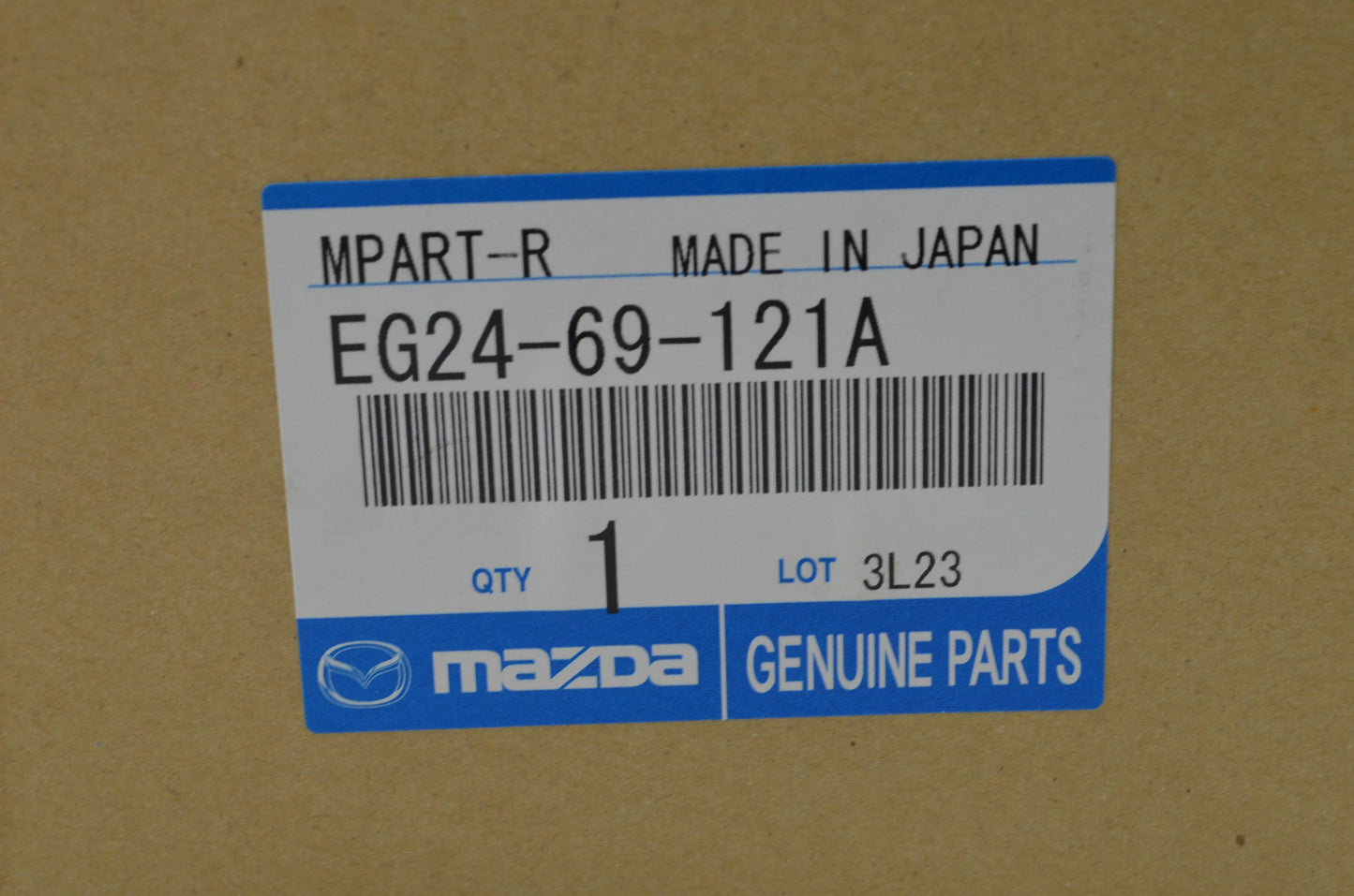 OEM Mazda EG24-69-121A Side Door Mirror Housing NOS