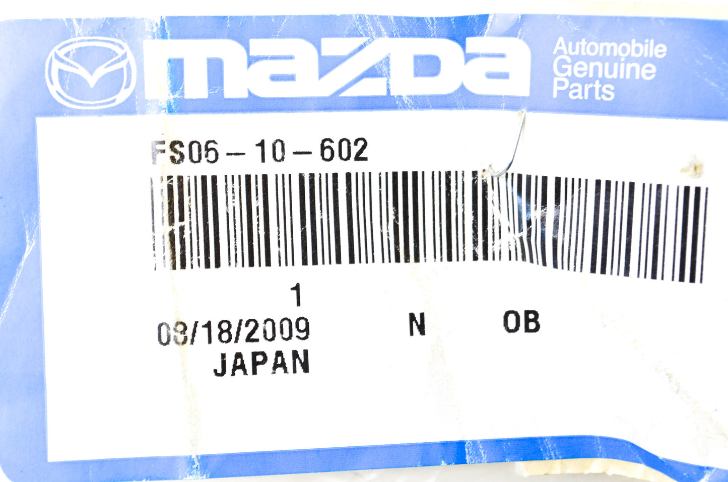 OEM Mazda FS06-10-602 Oil Seal NOS