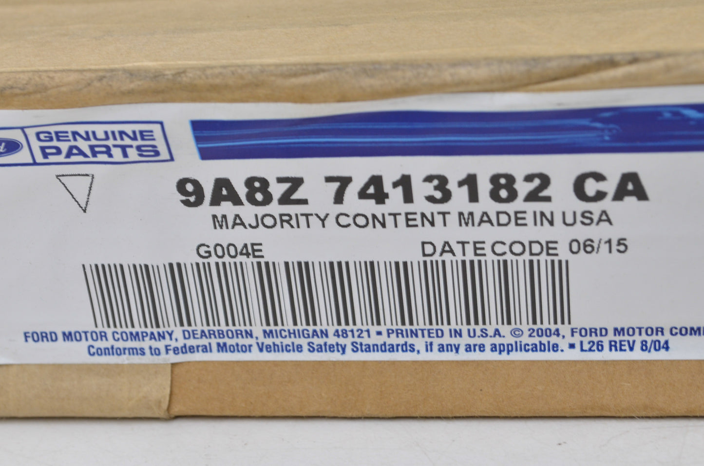 New OEM Ford All-Weather Vinyl Floor Mat NOS