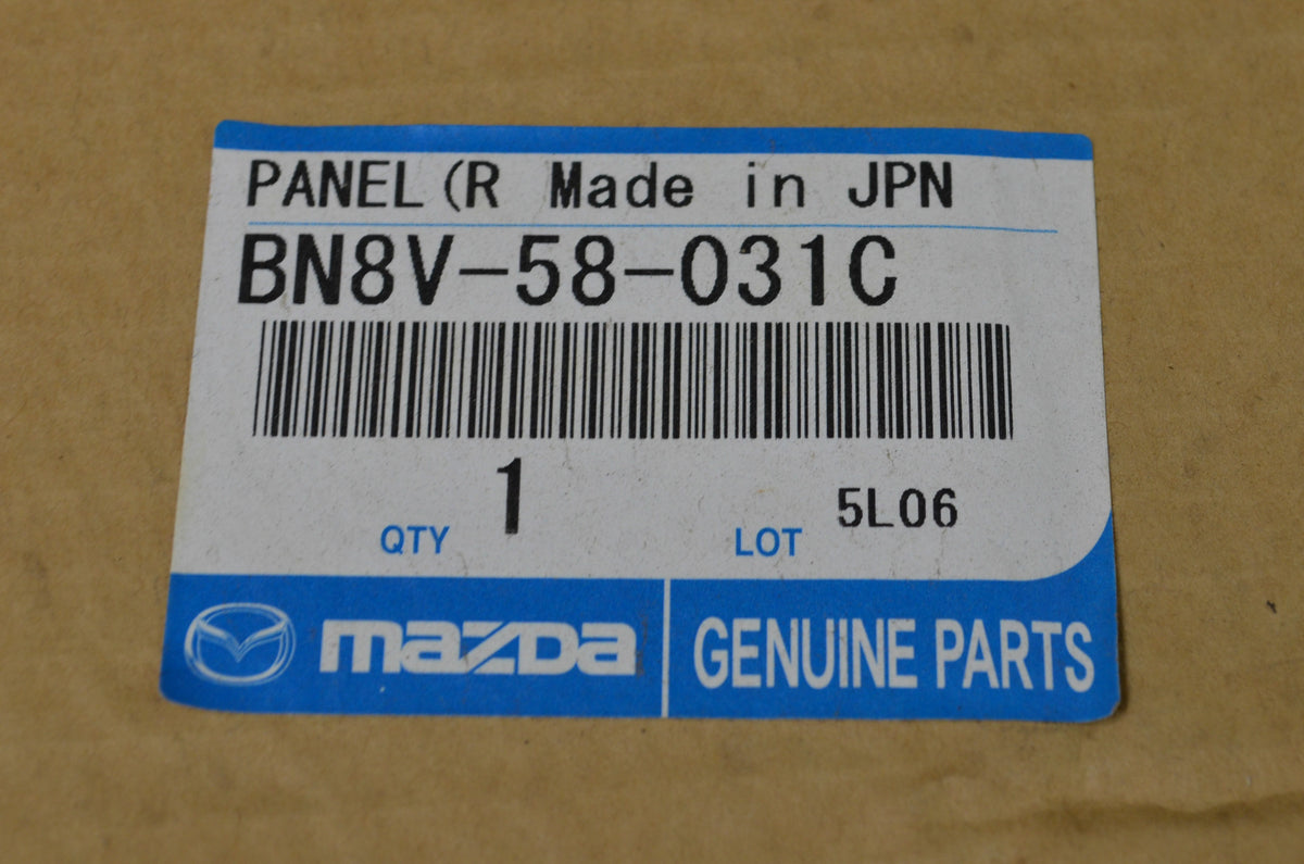 OEM Mazda BN8V-58-031C Front Passenger Side Door Shell NOS