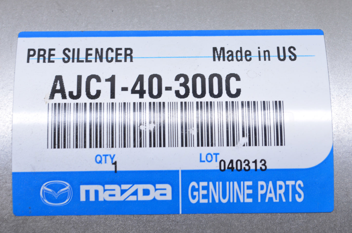 OEM Ford ZL84-5212-AA, AJC1-40-300C Exhaust Muffler