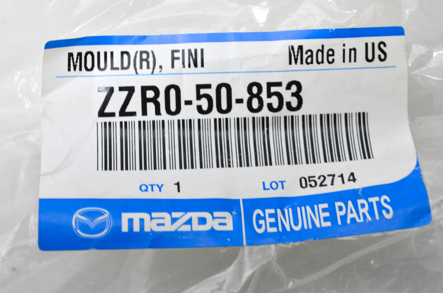 New OEM Mazda Right Moulding NOS