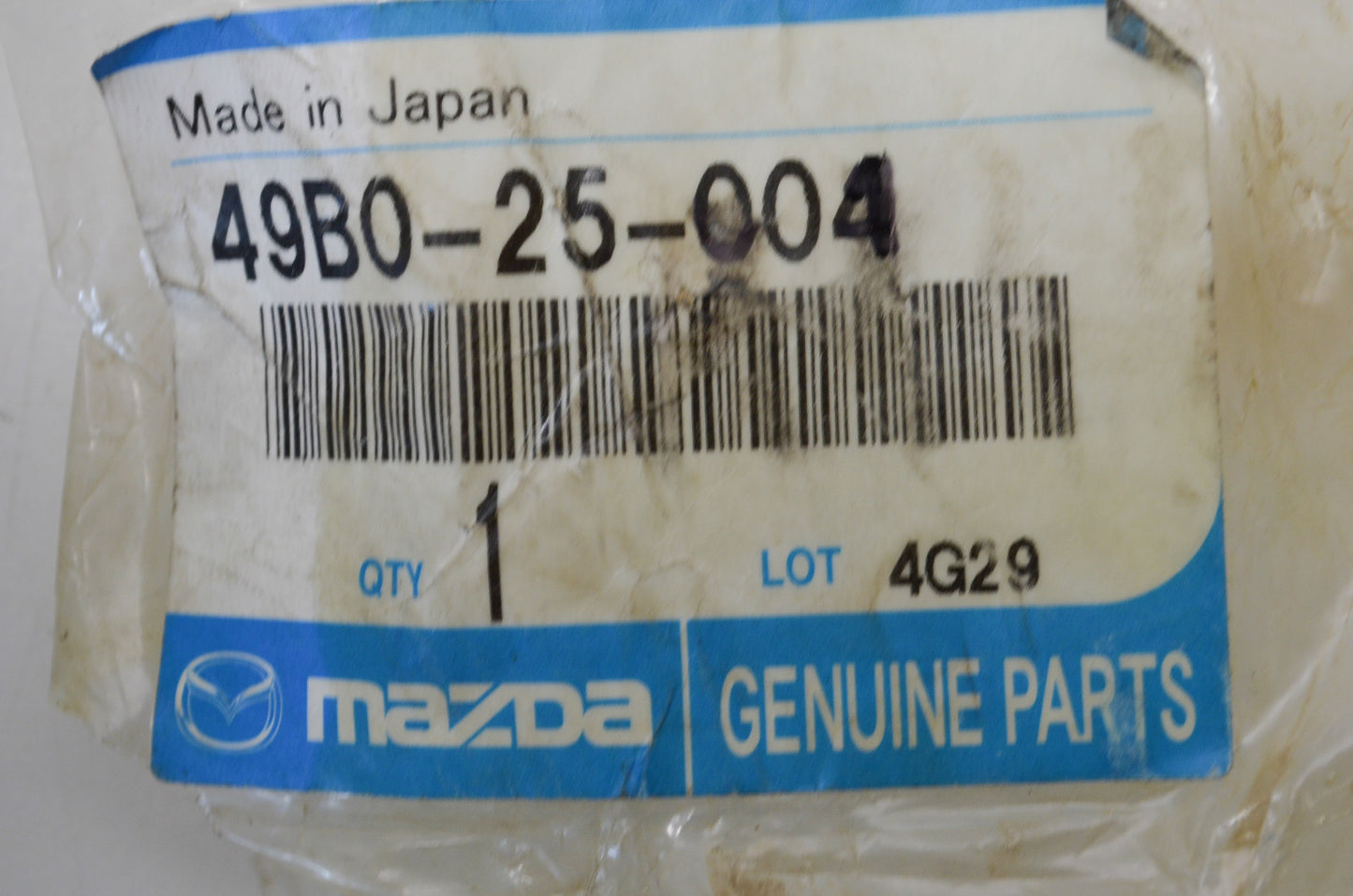 OEM Mazda 49B0-25-004 Dust Seal Installer NOS