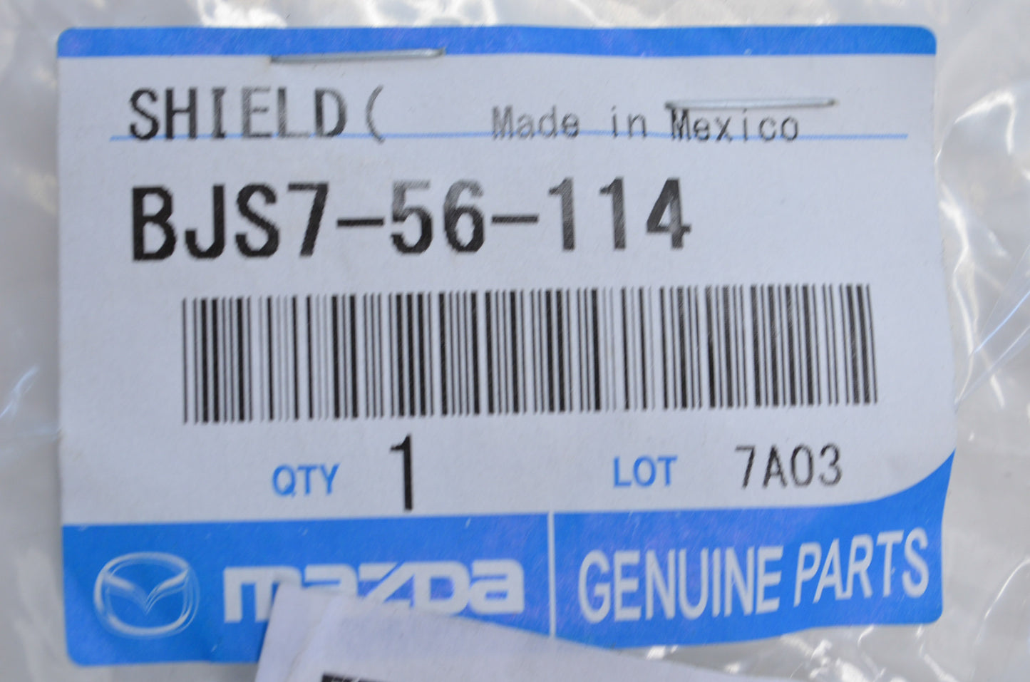 New OEM Mazda Air Deflector NOS