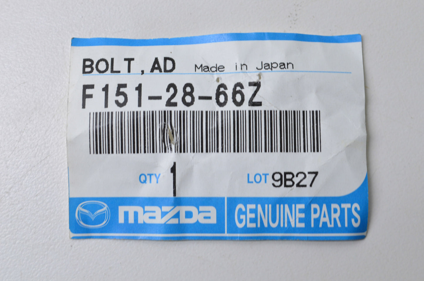 New OEM Mazda Control Arm Bolt NOS