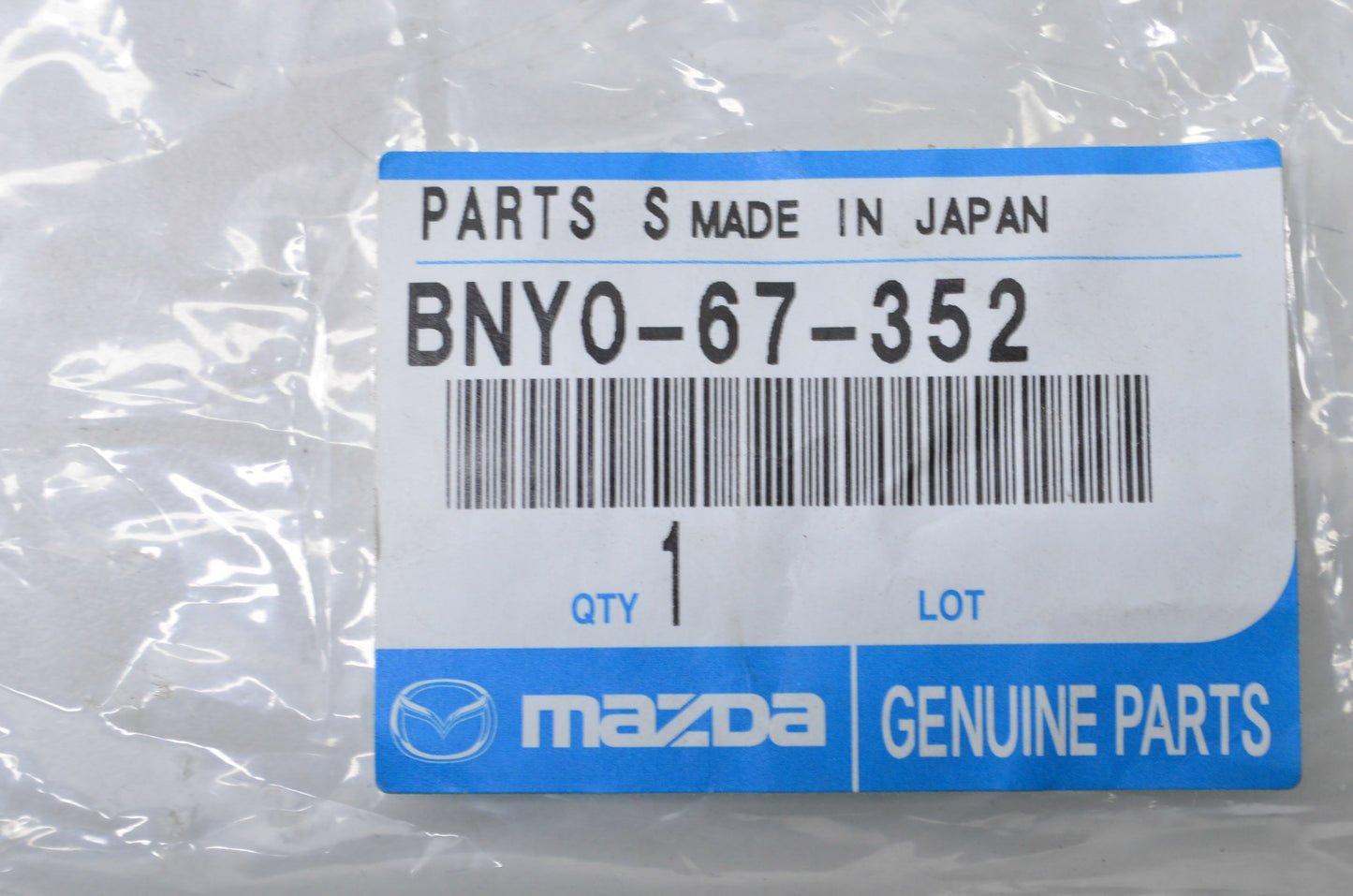 OEM Mazda BNY0-67-352 Ground Wire Harness Kit NOS