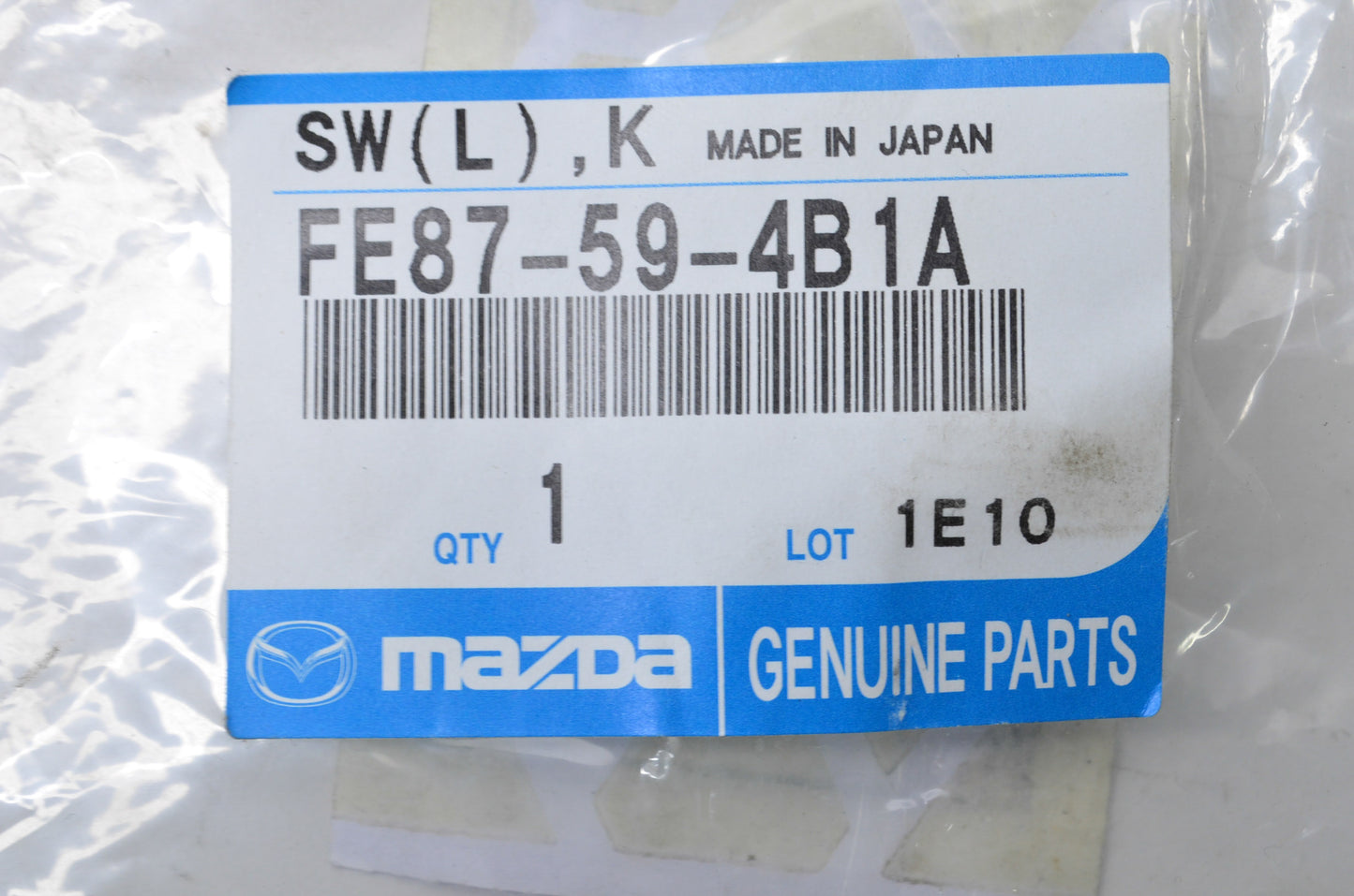 New OEM Mazda Door Lock Switch NOS