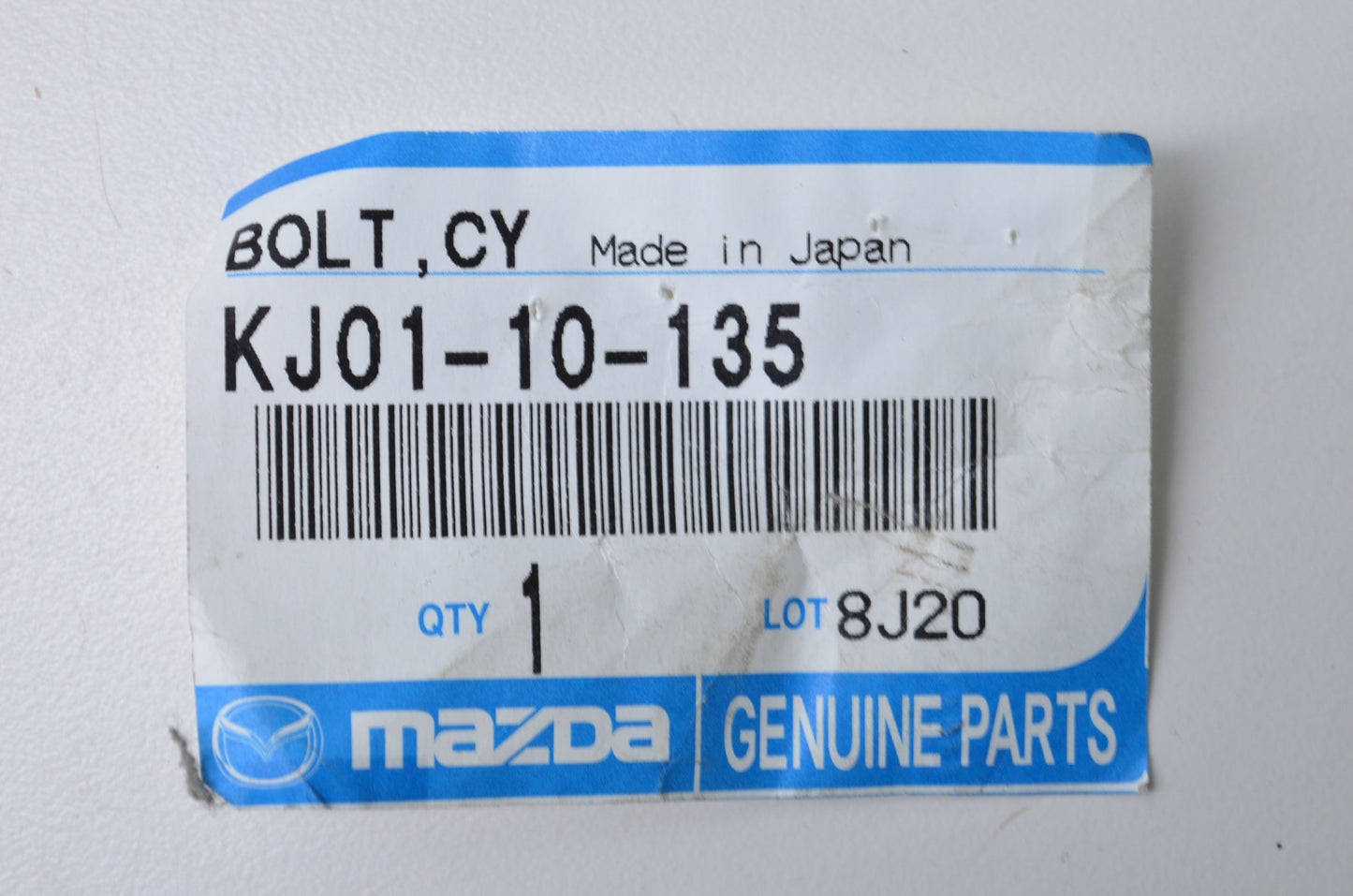 OEM Mazda KJ01-10-135 Cylinder Head Bolt NOS