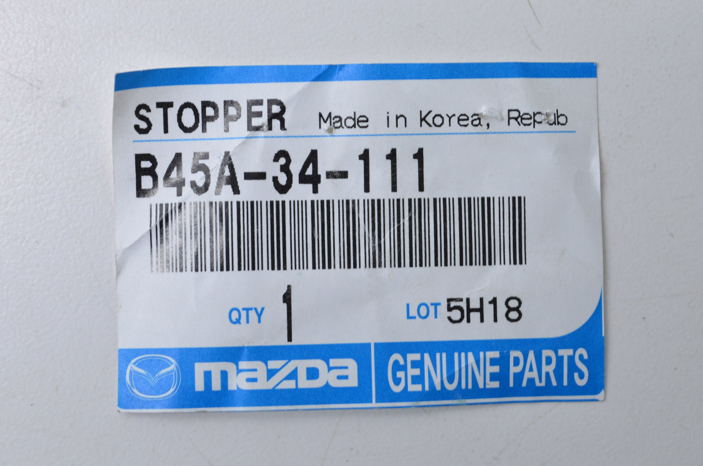 OEM Mazda B45A-34-111 Strut Bumper NOS