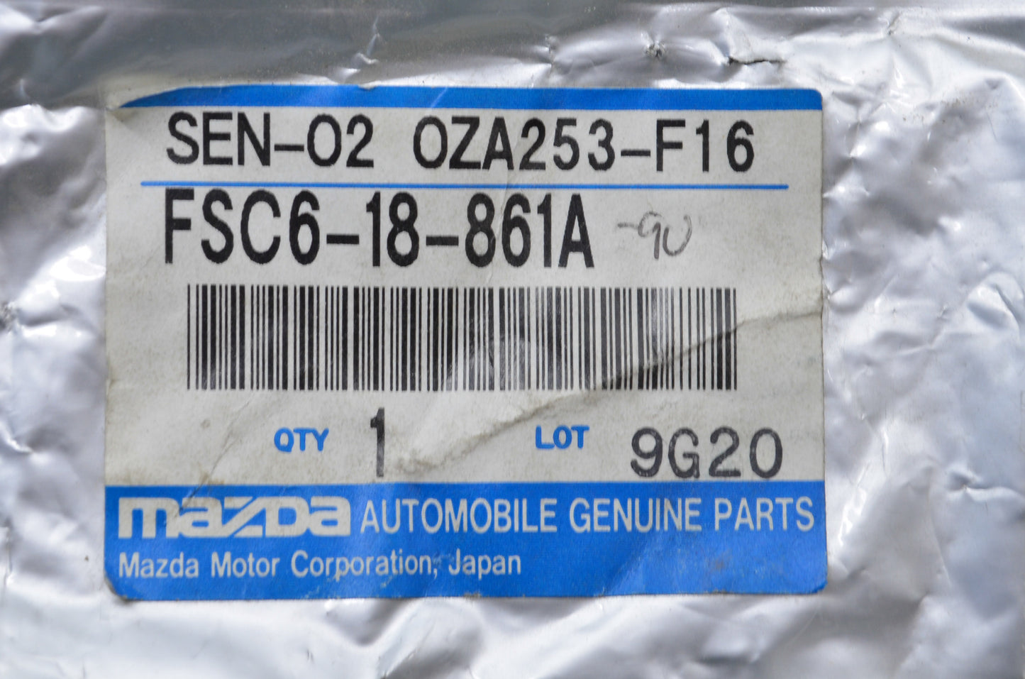 OEM Mazda FSC6-18-861A-9U O2 Sensor NOS