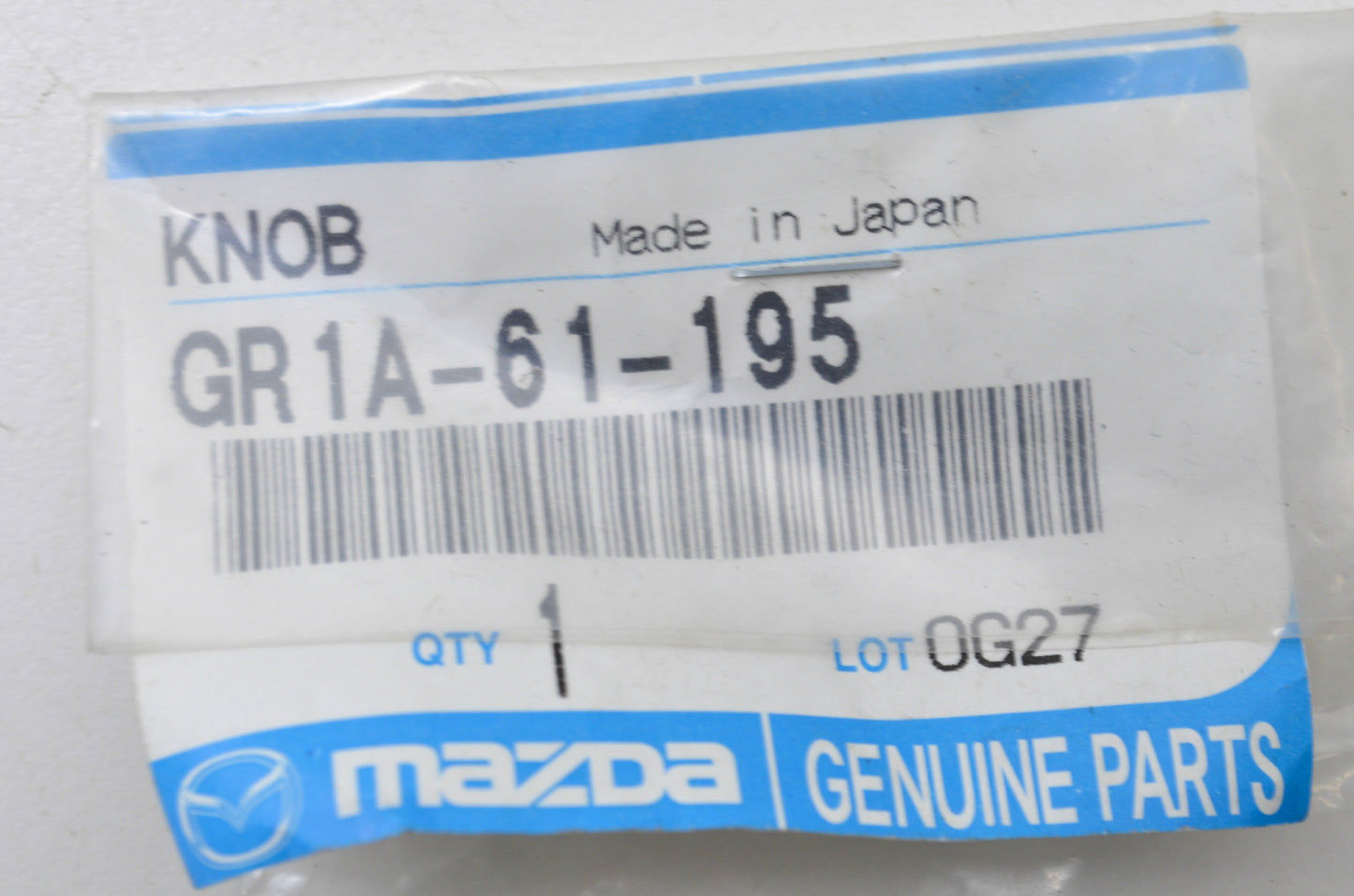 OEM Mazda GR1A-61-195 Knob NOS