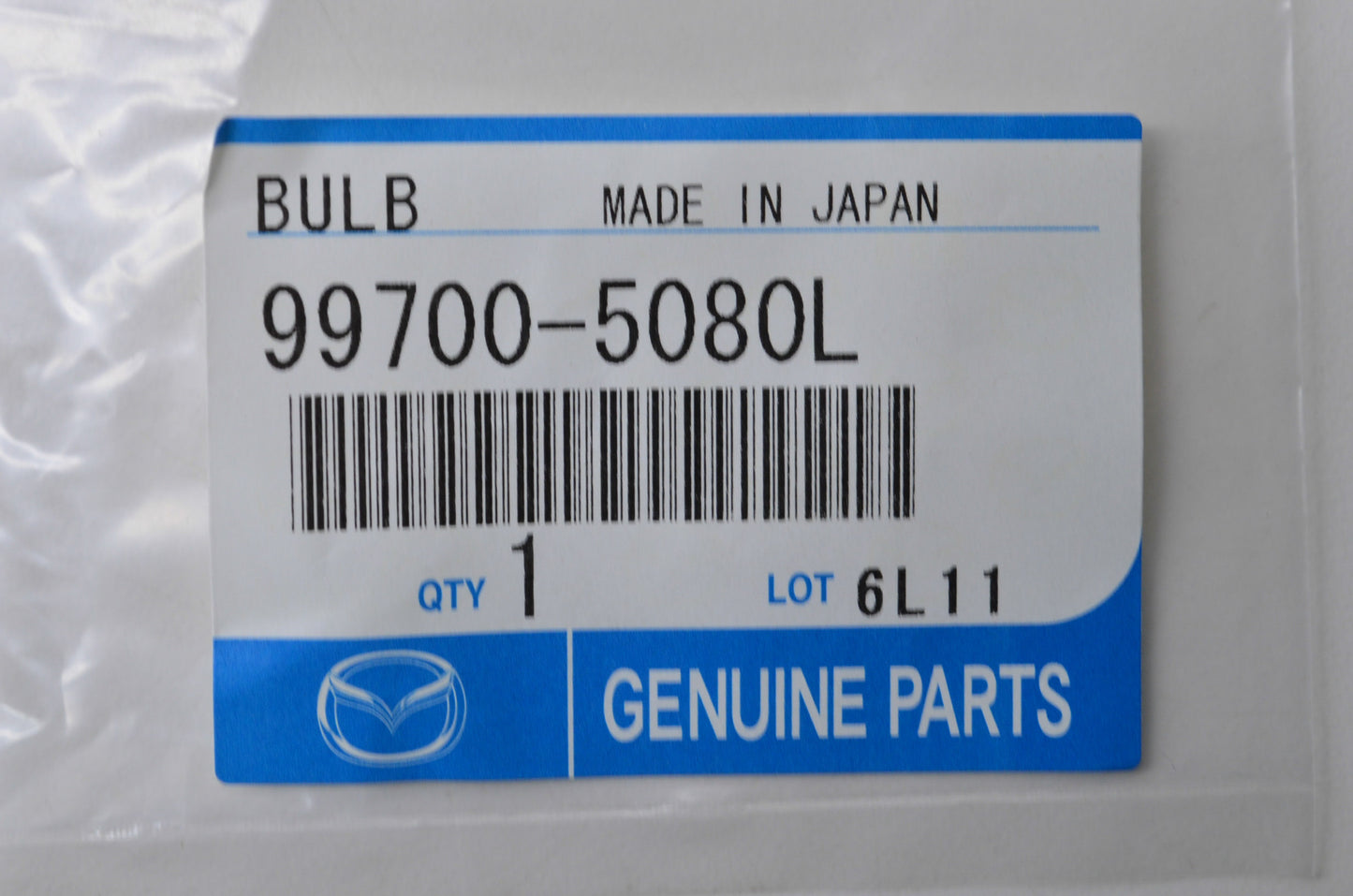 OEM Mazda 99700-5080L Bulb NOS