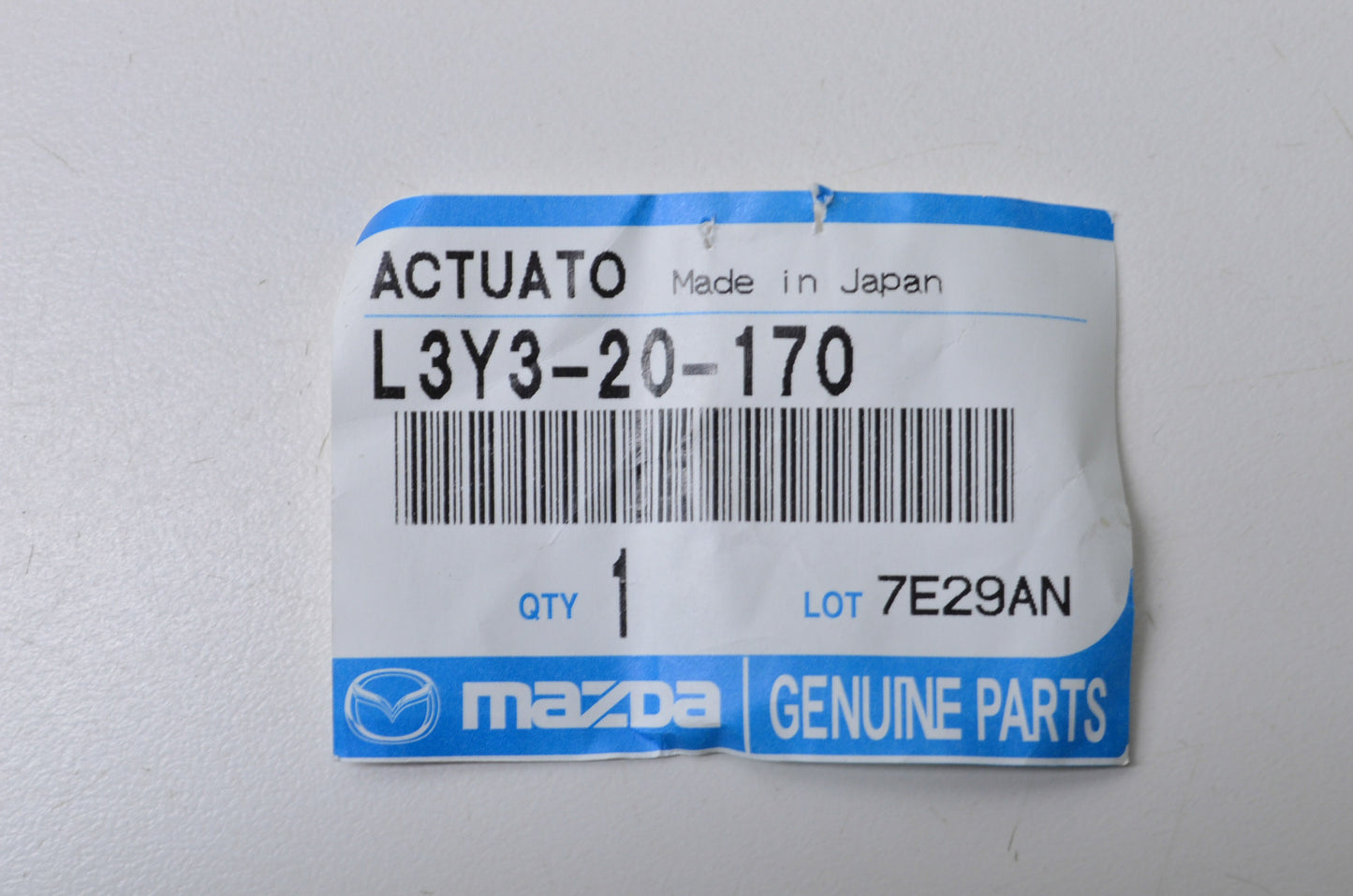 OEM Mazda L3Y3-20-170 Shutter Valve Actuator NOS