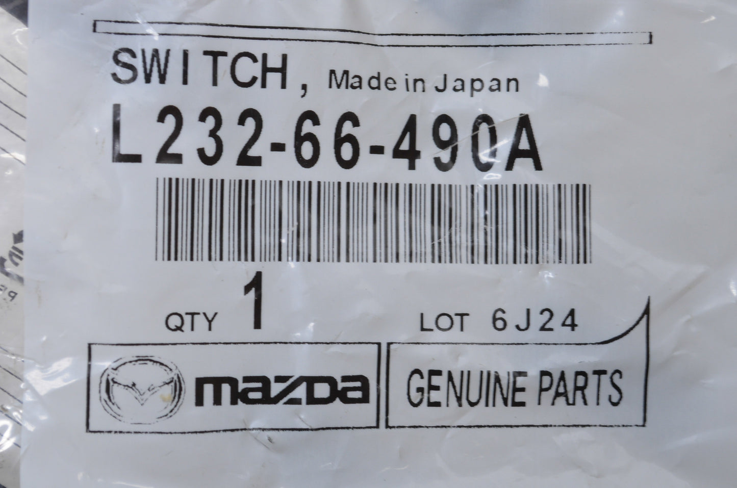 New OEM Mazda Stop Lamp Switch NOS