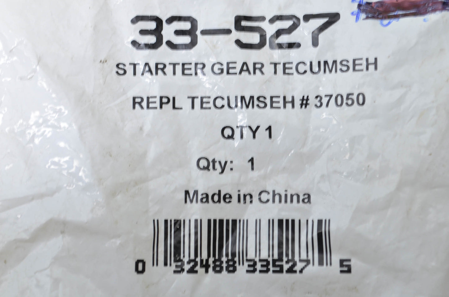 Oregon 33-527, 37050 Starter Drive Gear NOS