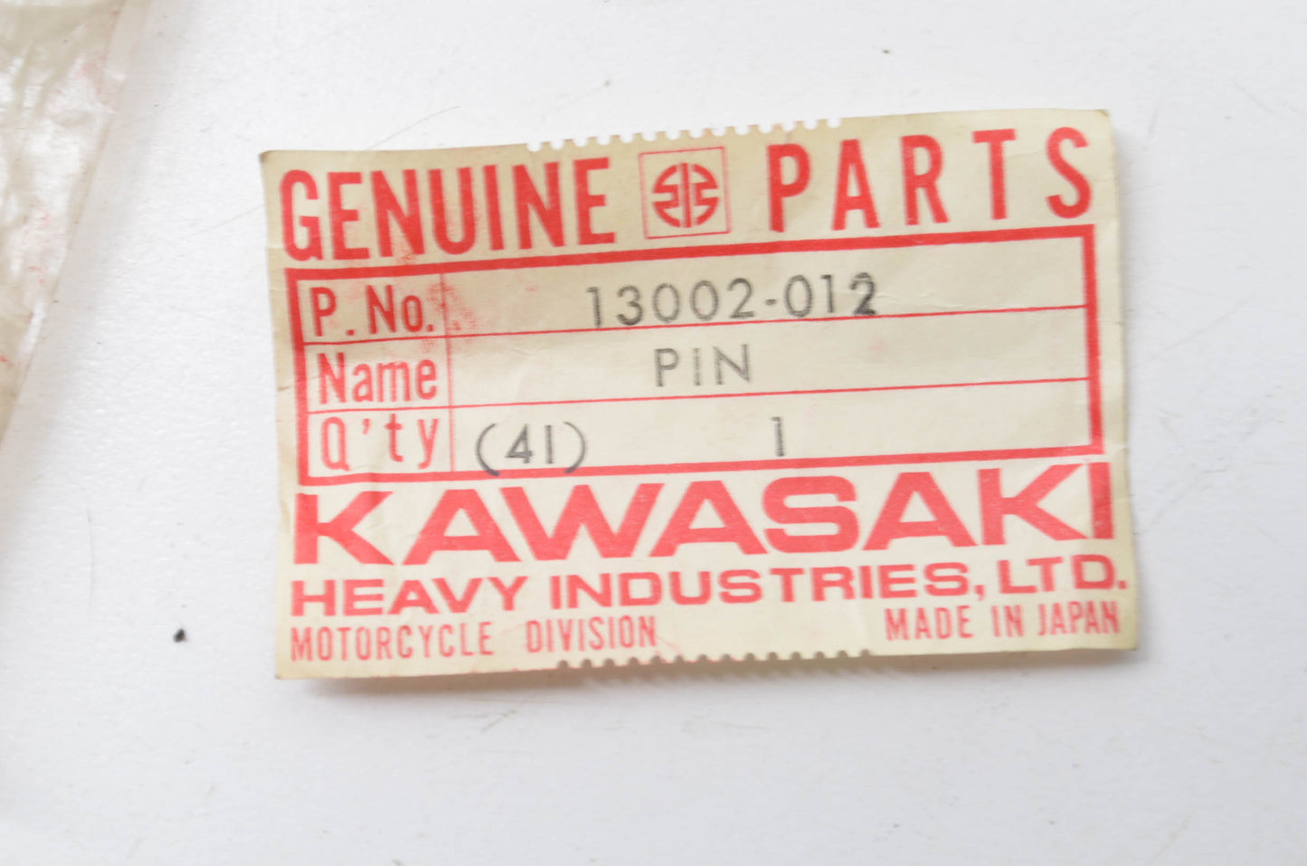 Piston Pin NOS