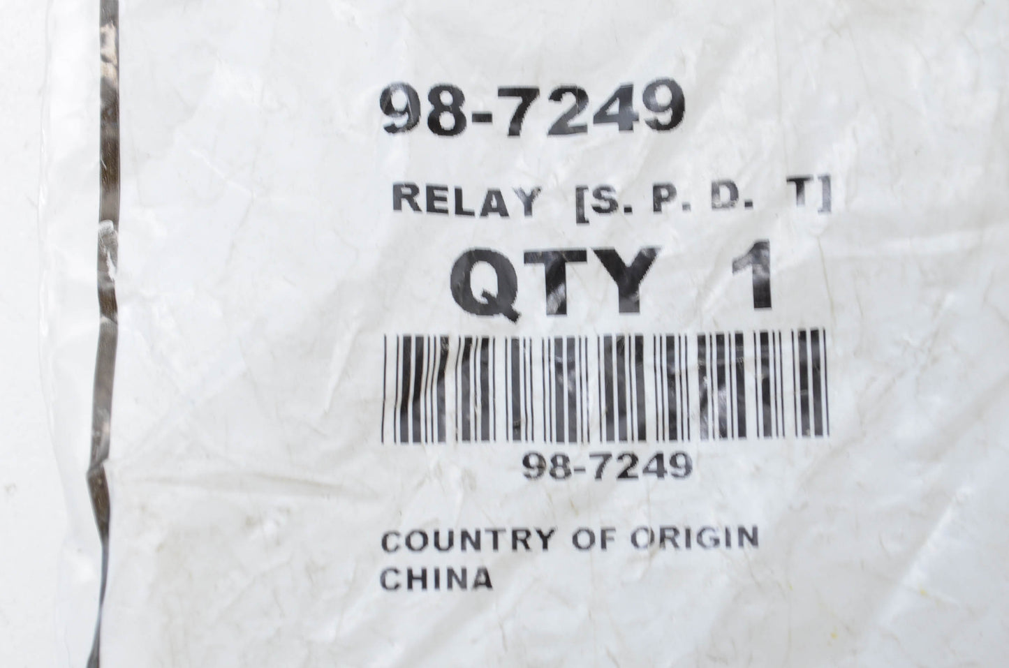 New OEM Toro 98-7249 12V 5 Terminal Sealed Relay NOS