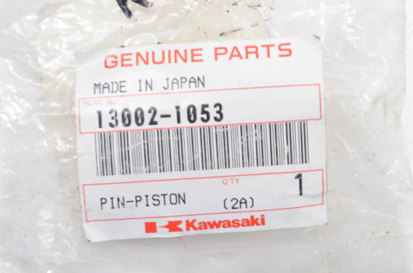 OEM Kawasaki 13002-1053 Piston Pin NOS