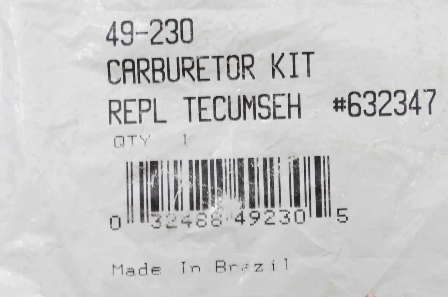 New Oregon Carburetor Kit NOS