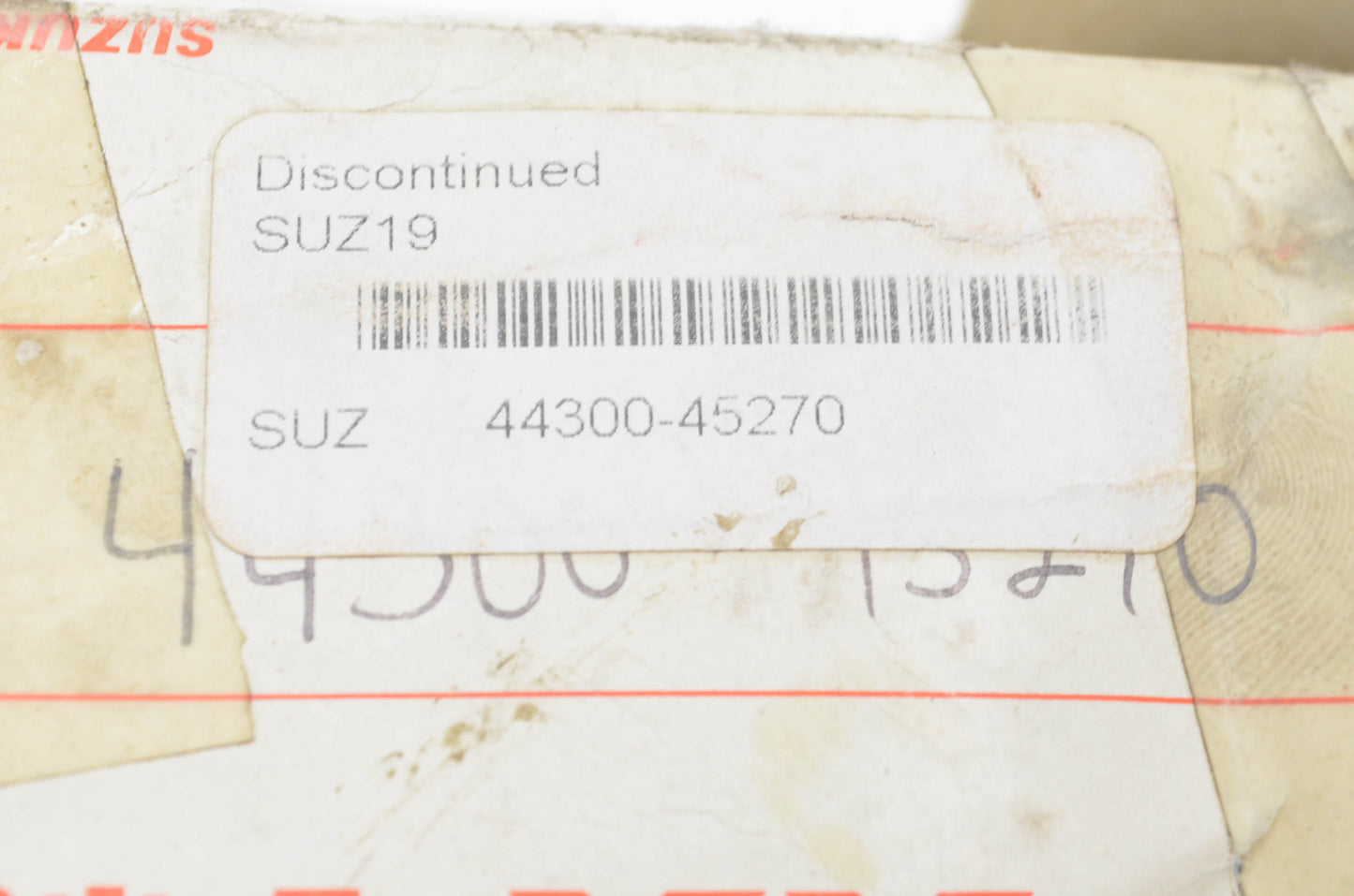 OEM Suzuki 44300-45270 Fuel Petcock NOS