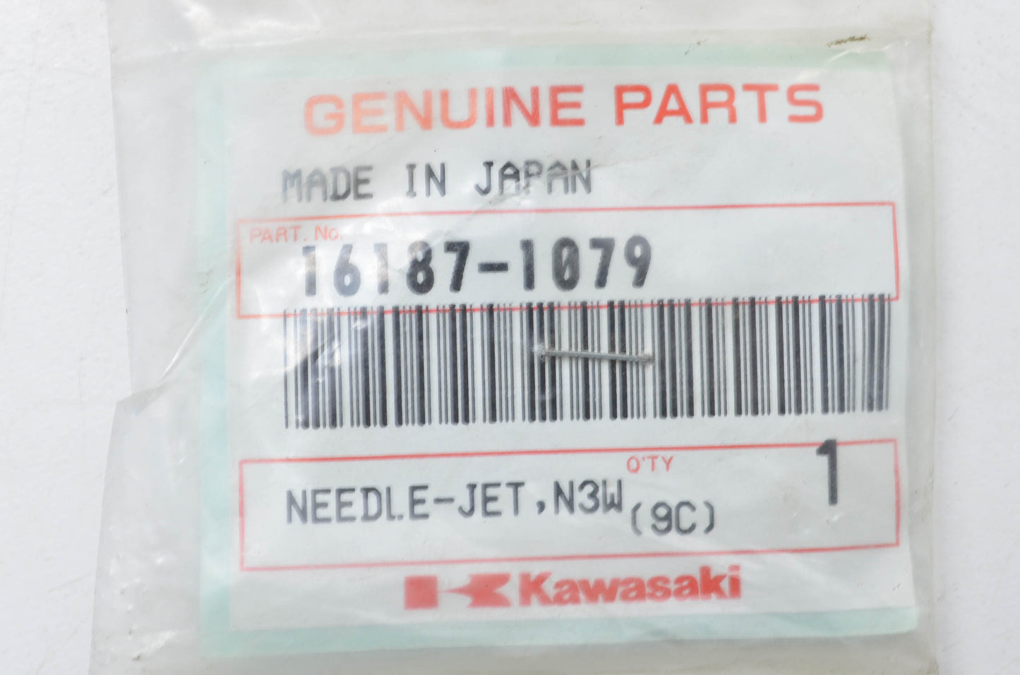 OEM Kawasaki 16187-1079 Jet Needle N3WK NOS