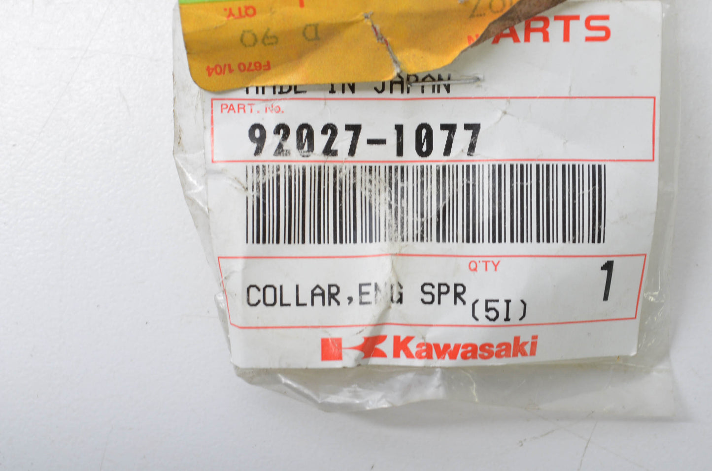New OEM Kawasaki Engine Sprocket Collar NOS