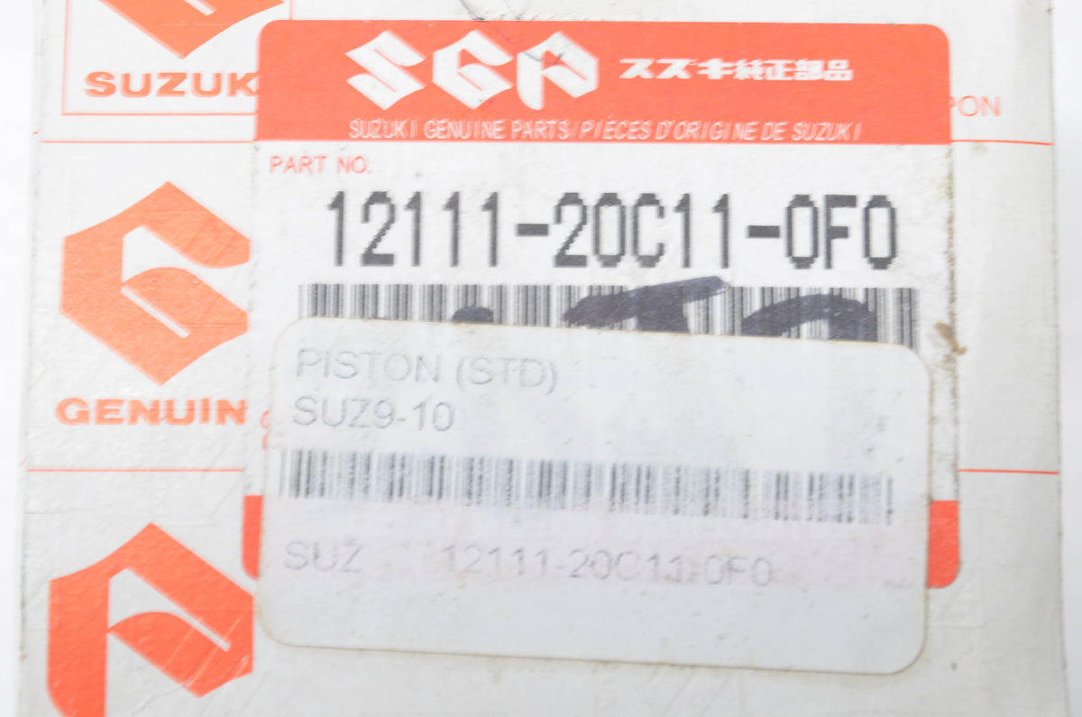 OEM Suzuki 12111-20C11-0F0 Piston STD NOS