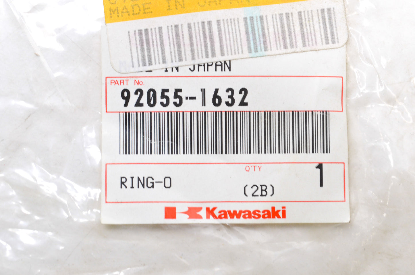 OEM Kawasaki 92055-1632 O-Ring NOS