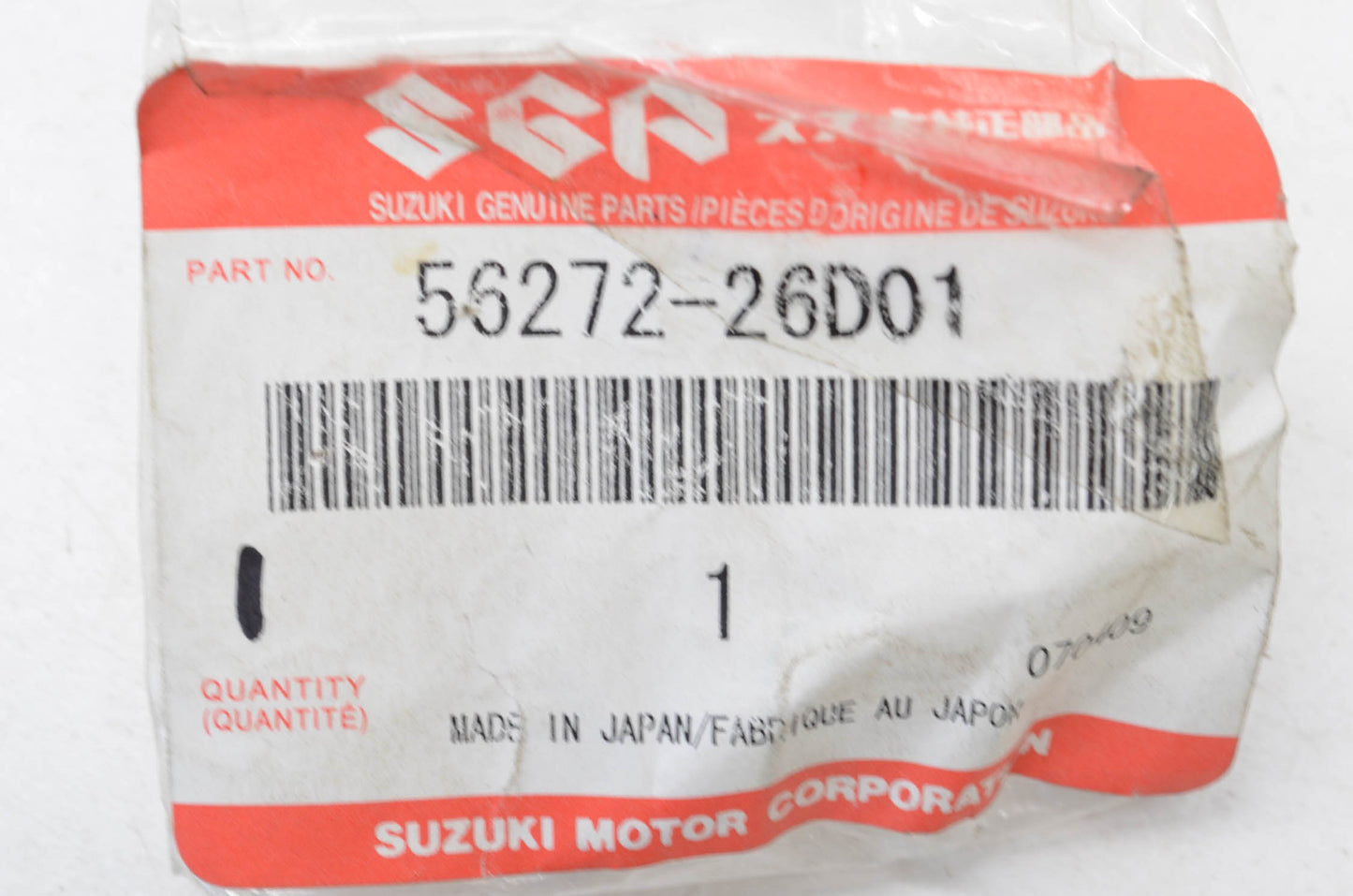 OEM Suzuki 56272-26D01 Handle Expander NOS