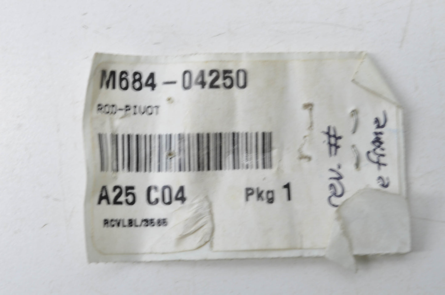 Mtd 684-04250 Pivot Rod