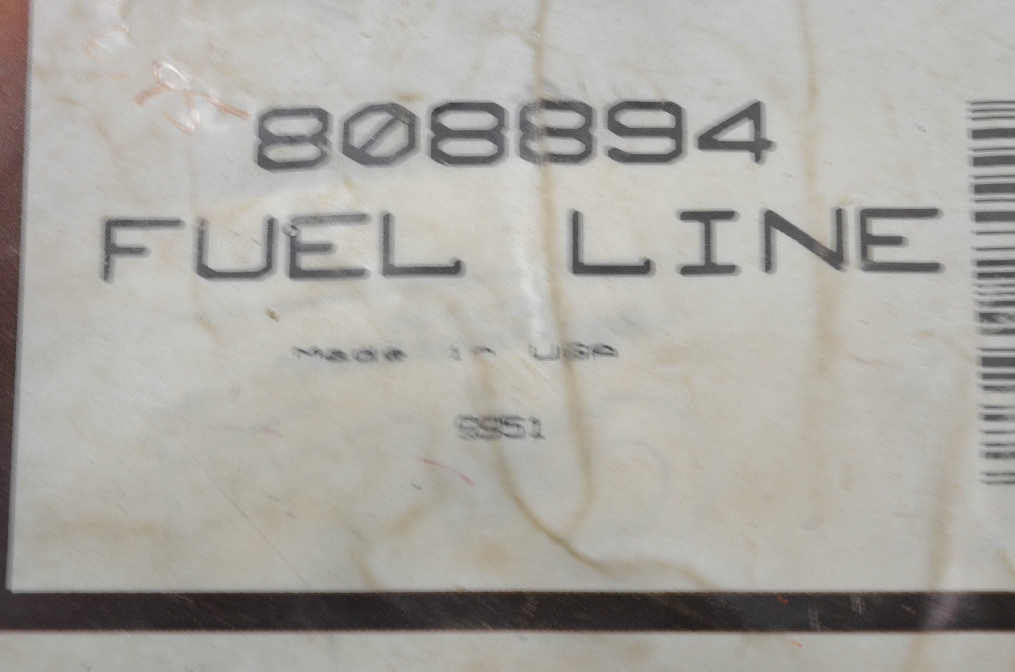 Fuel Line Assembly NOS
