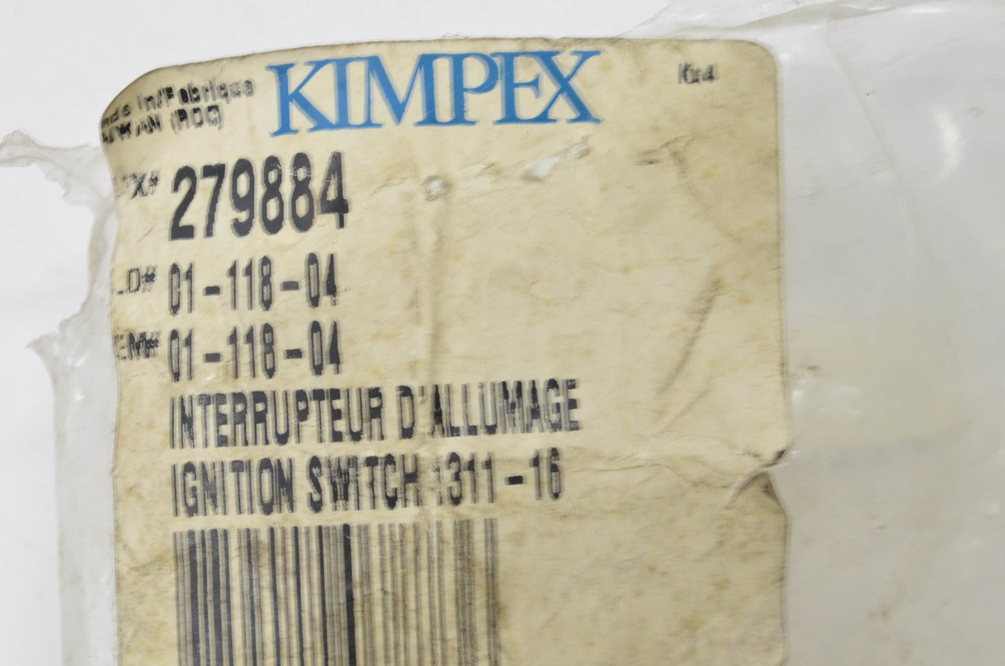 Ignition Switch w/ Keys NOS