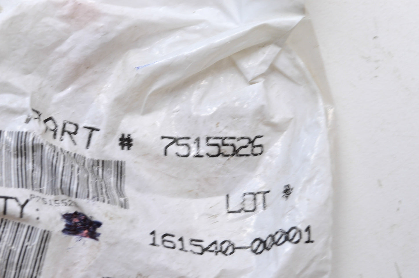 OEM Polaris 7515526 Bolt 3/8-16X1.25 Qty 2 NOS
