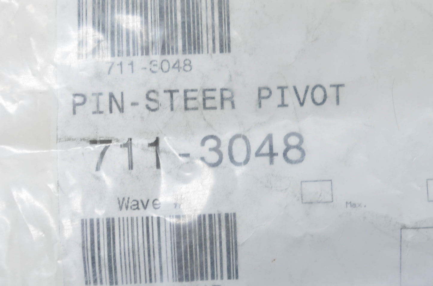 MTD 711-3048 Steer Pivot Pin NOS