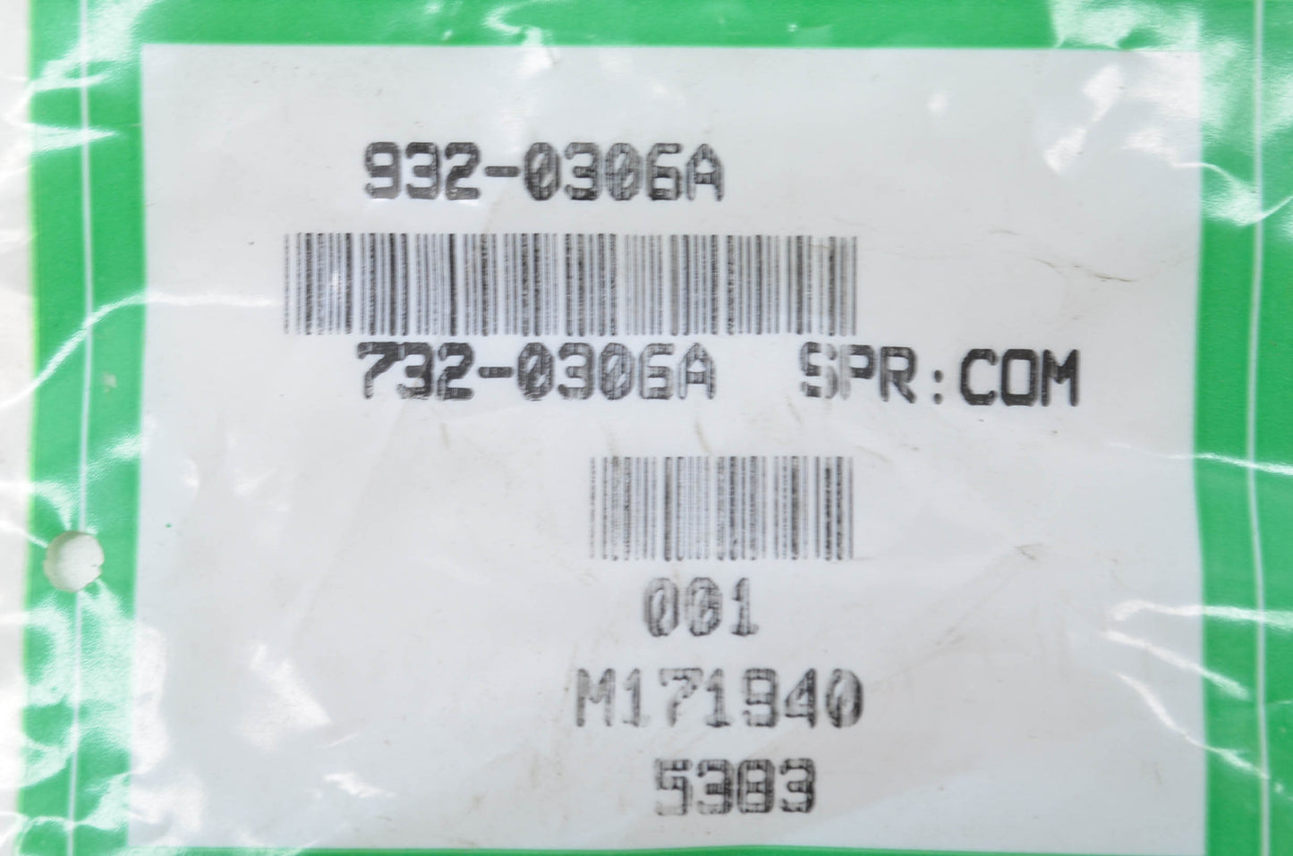 MTD 932-0306A, 732-0306A Compression Spring NOS