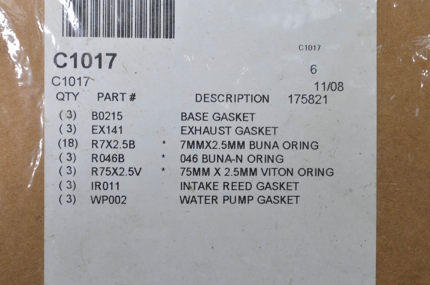 Gasket Kit NOS