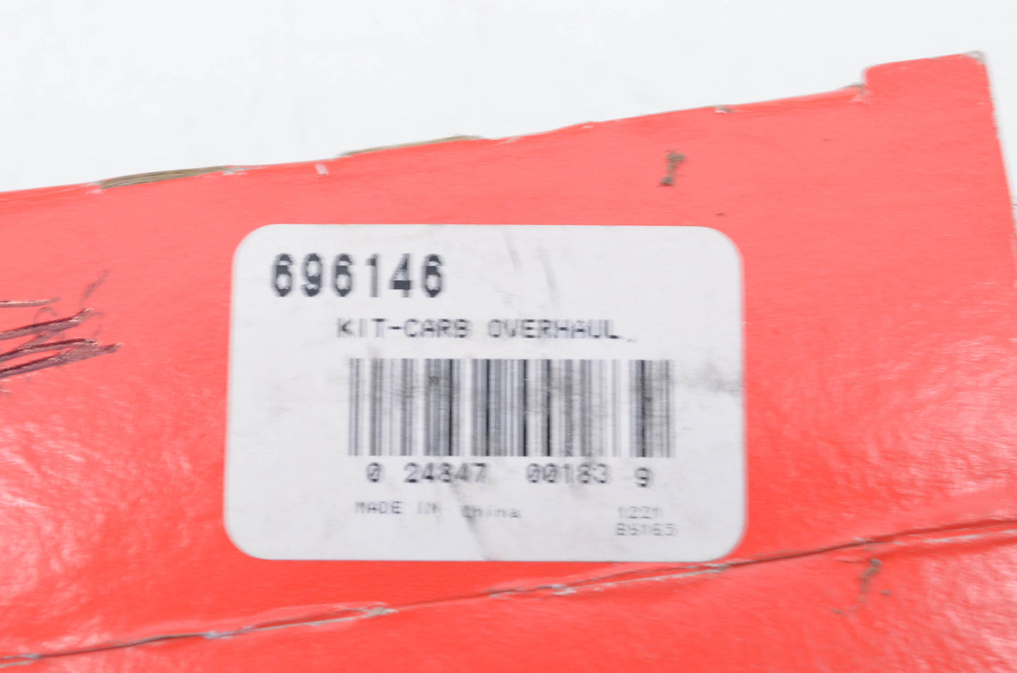 OEM Briggs & Stratton 696146 Carburetor Overhaul Kit NOS