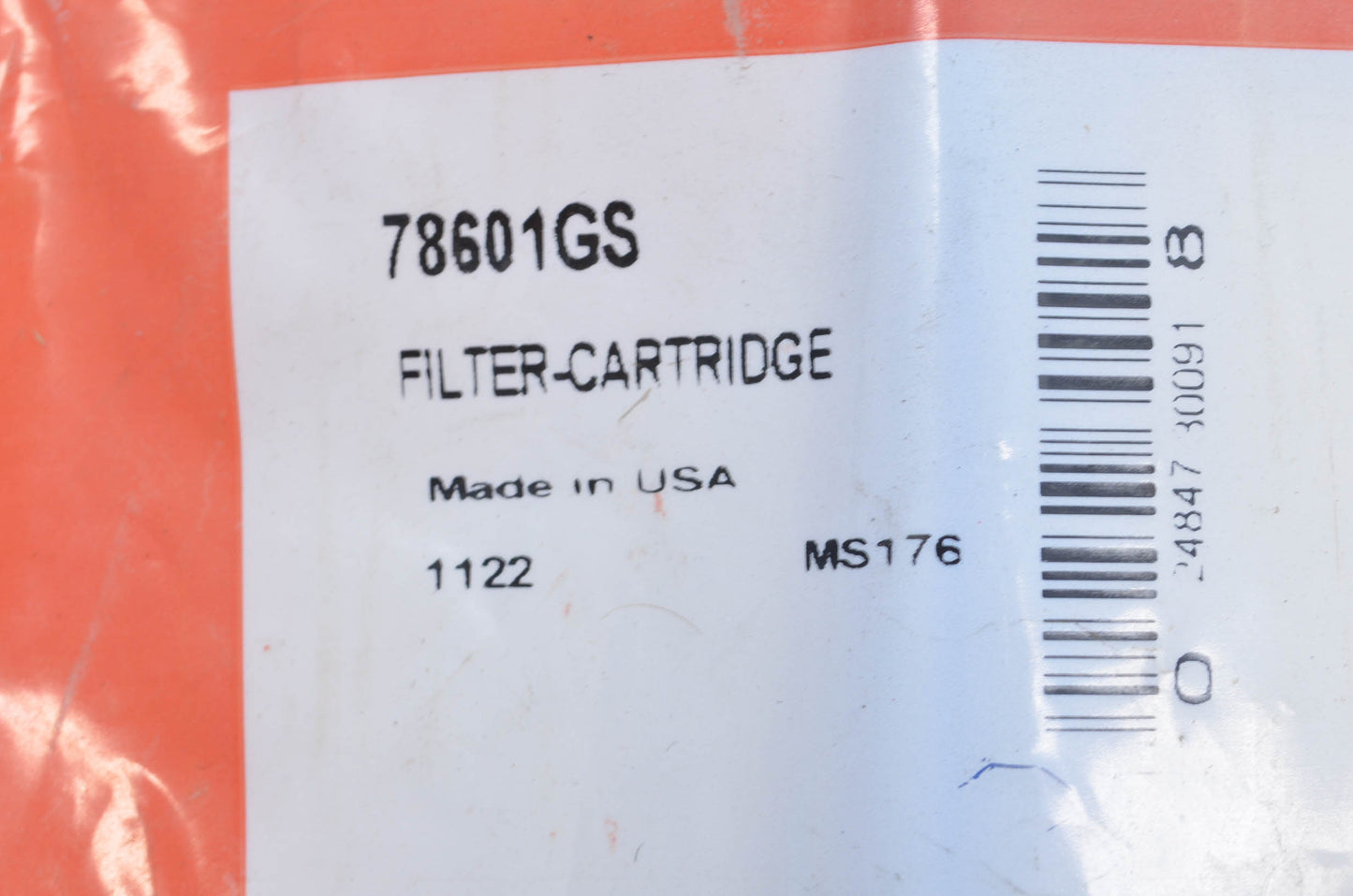 New OEM Briggs & Stratton 78601GS Cartridge Filter NOS