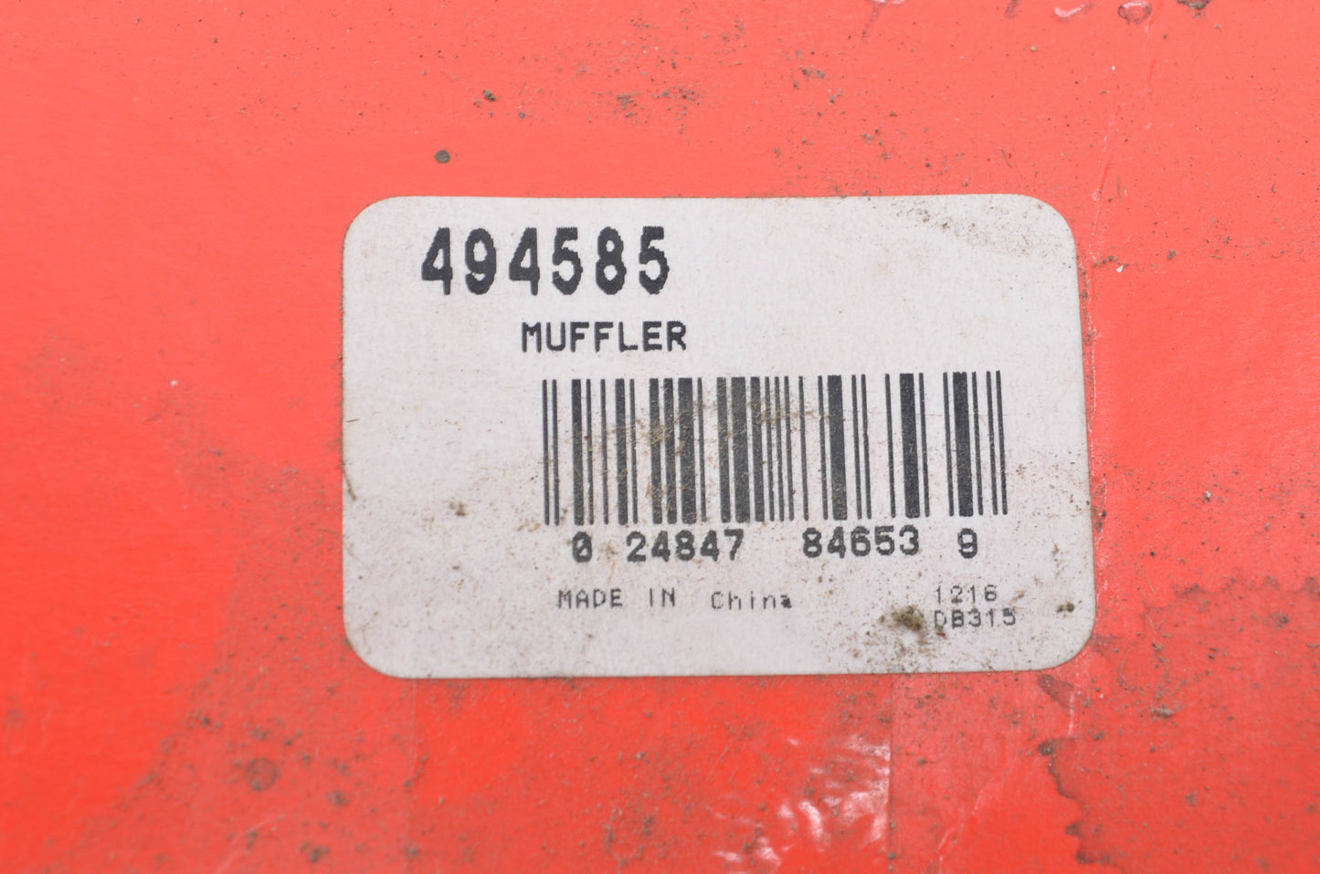 OEM Briggs & Stratton 494585 Lo-Tone Muffler Kit NOS