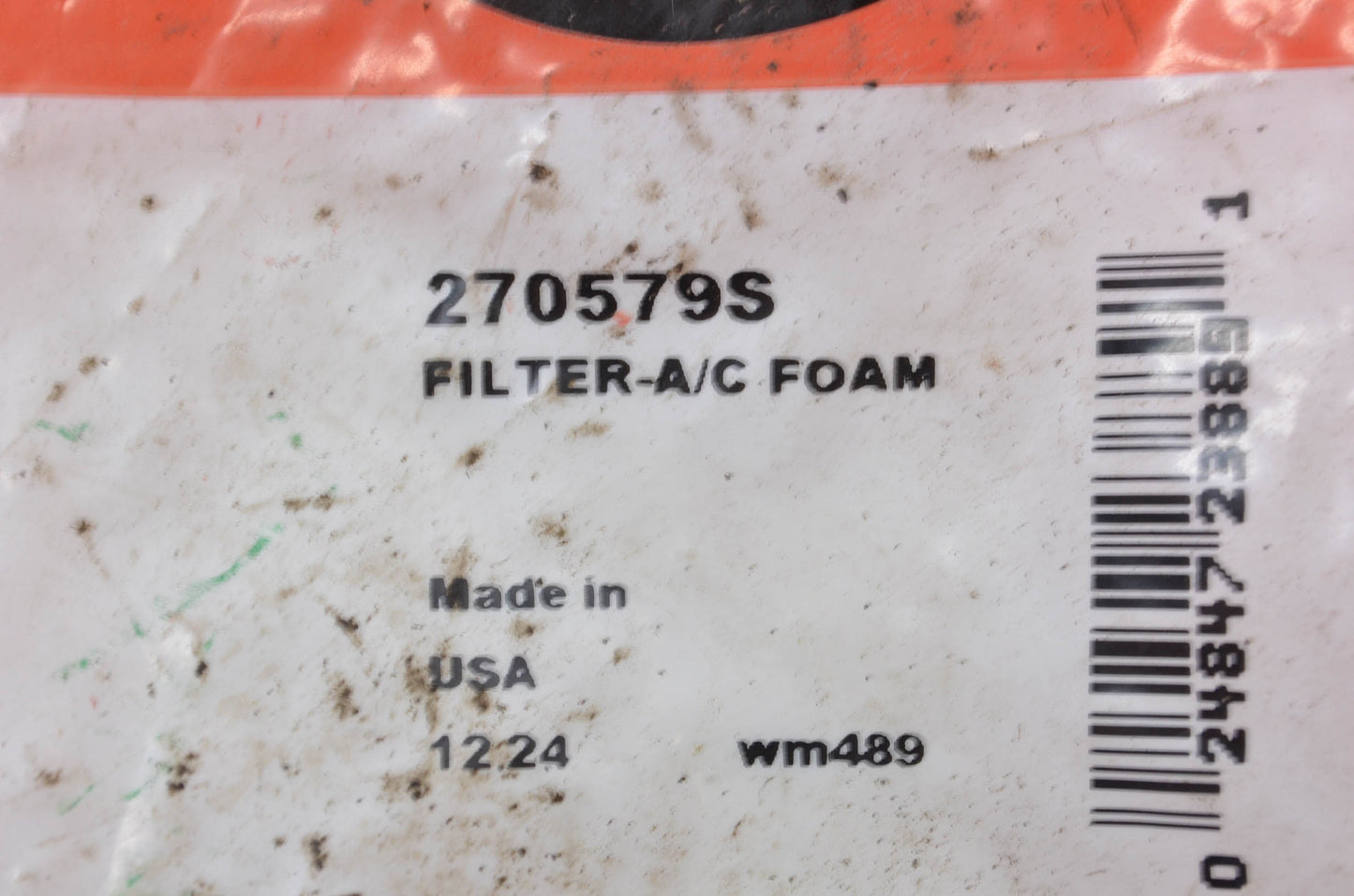 OEM Briggs & Stratton 270579S Air Filter NOS