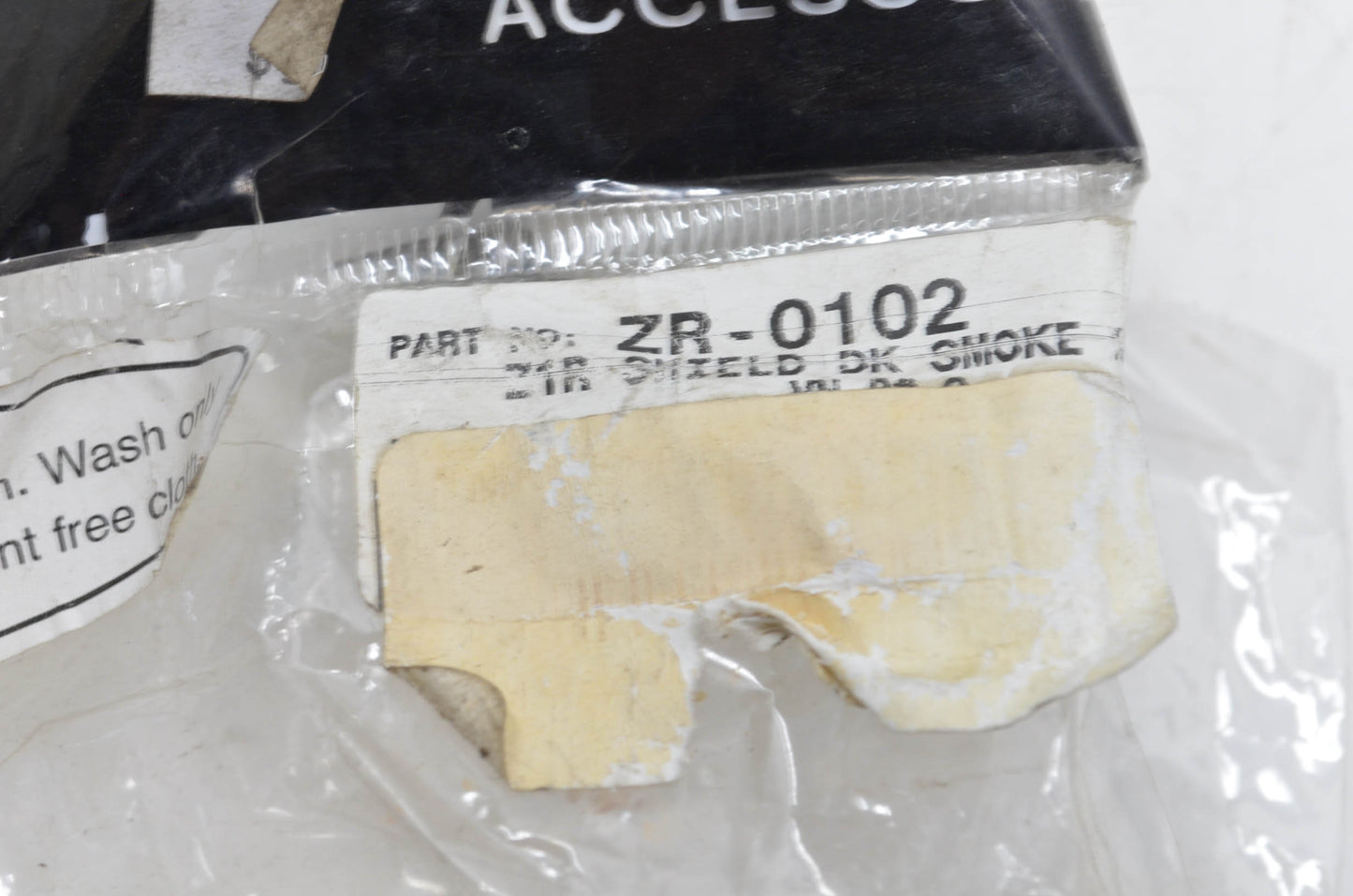 Z1R ZR-0102 2001 Dark Smoke Face Shield NOS