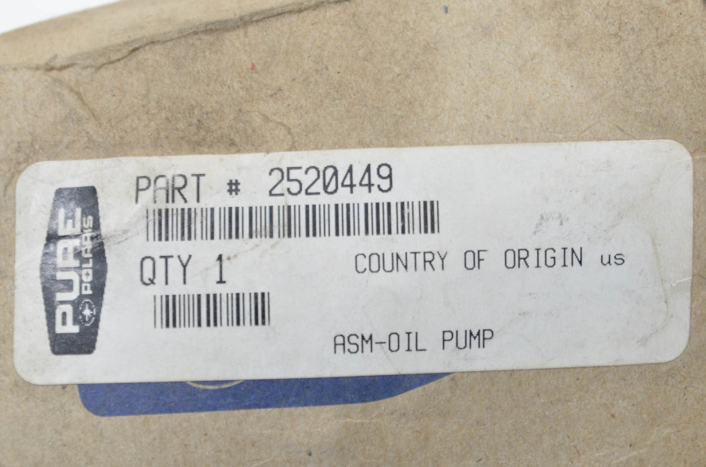 OEM Polaris 2520449 Oil Pump Assembly NOS