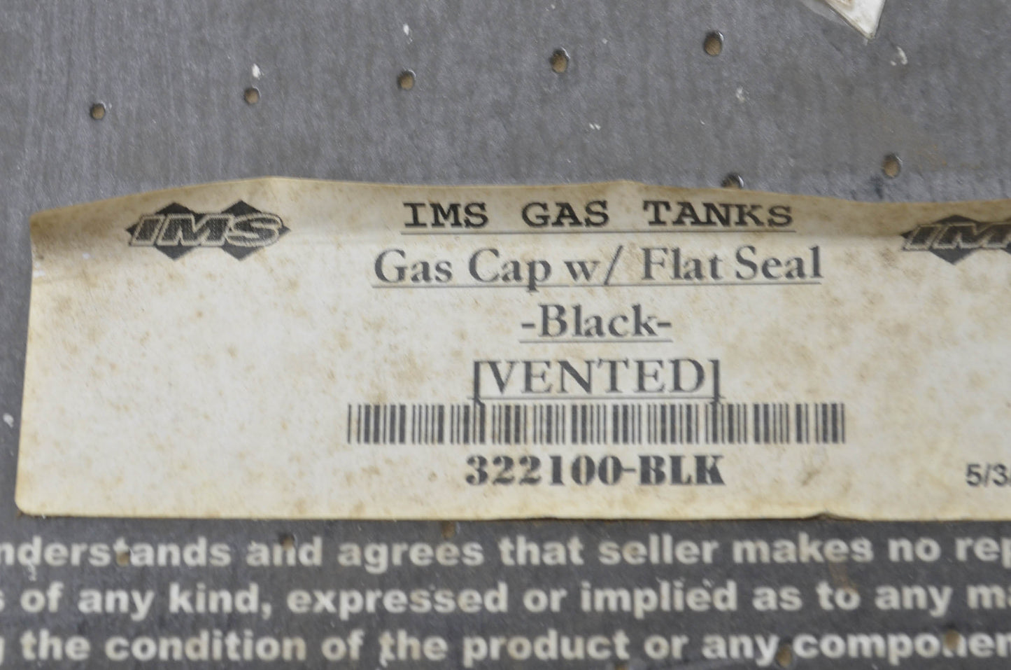 Vented Gas Tank Cap NOS